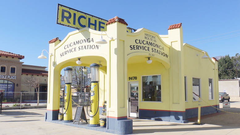 Visiting the Cucamonga Service Station on Route 66
