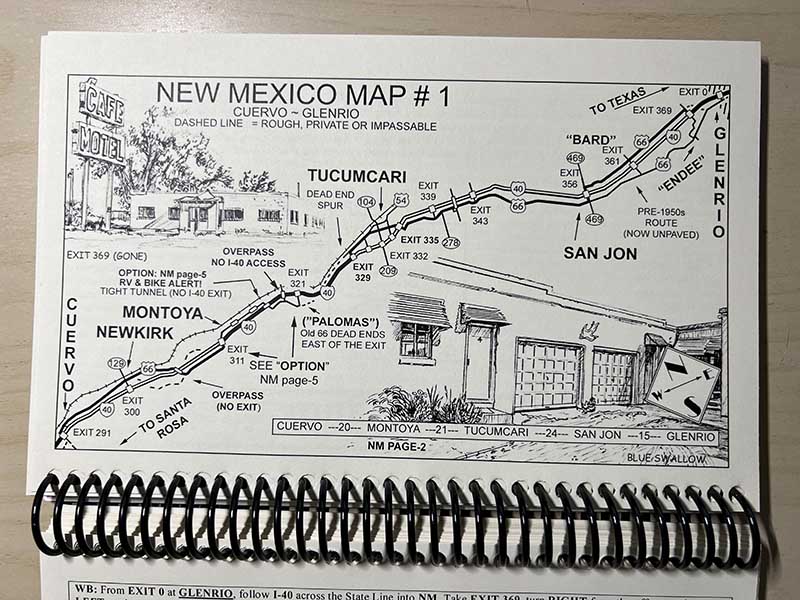 Travel Book Route 66 - Artist's Edition - Travel RN0007